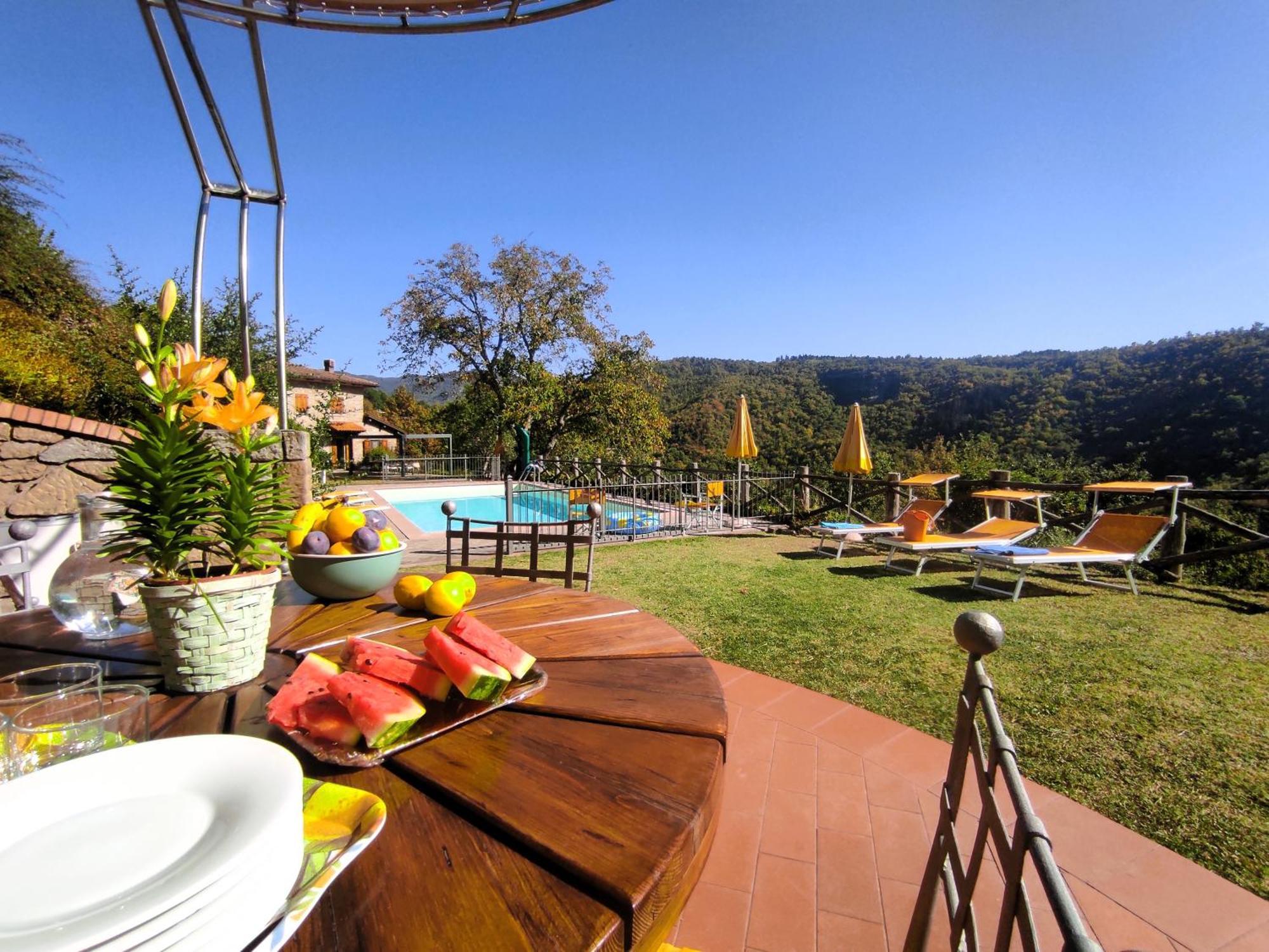 Villa La Scatolaia à Stia Extérieur photo